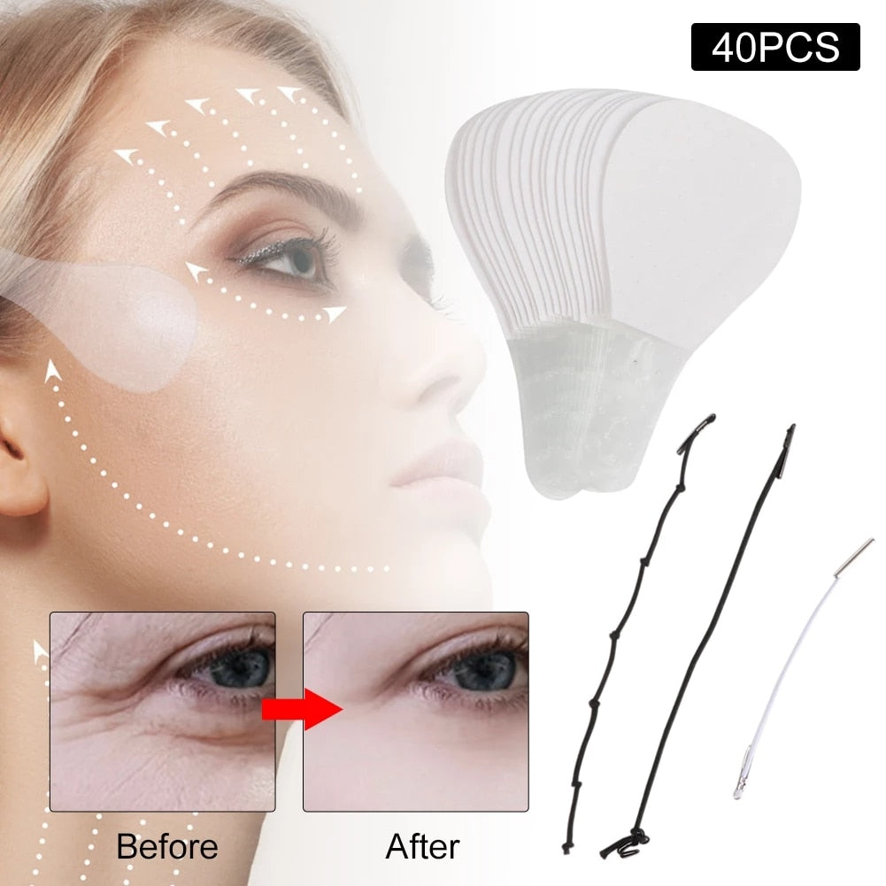 Invisible FaceLift Stickers (40Pcs/Set) – iDerma Store