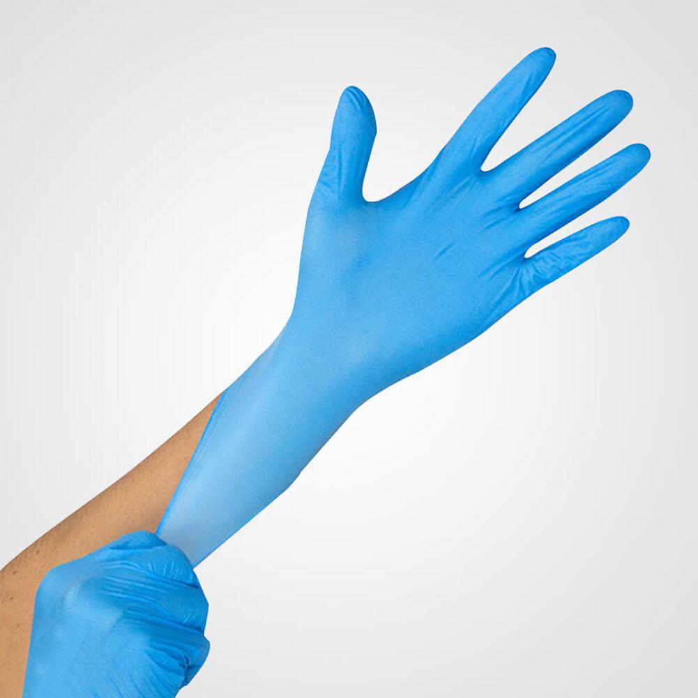 (1000pcs) Blue Disposable Nitrile Gloves