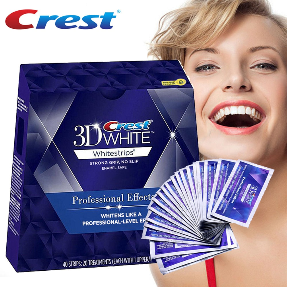 Teeth Whitening Strips (Crest 3D)